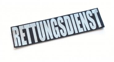 RETTUNGSDIENST-Schriftzug - groß / by Safeguard