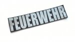 FEUERWEHR-Schriftzug - groß / by Safeguard